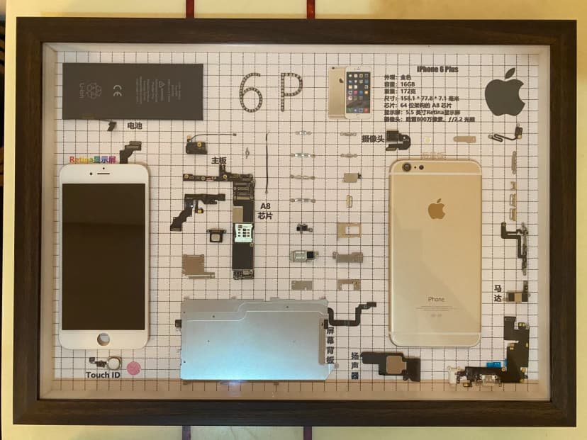 iphone6plus最终装裱
