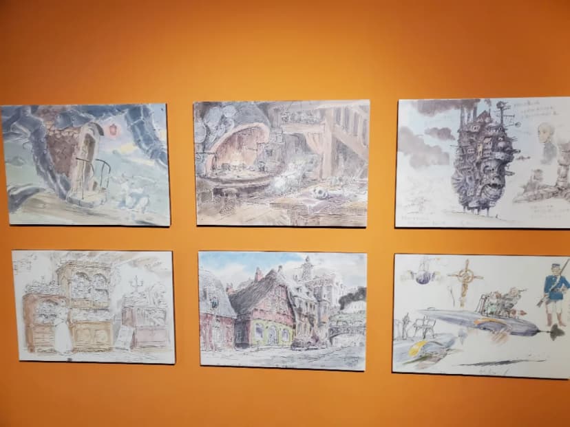 宫崎骏原画